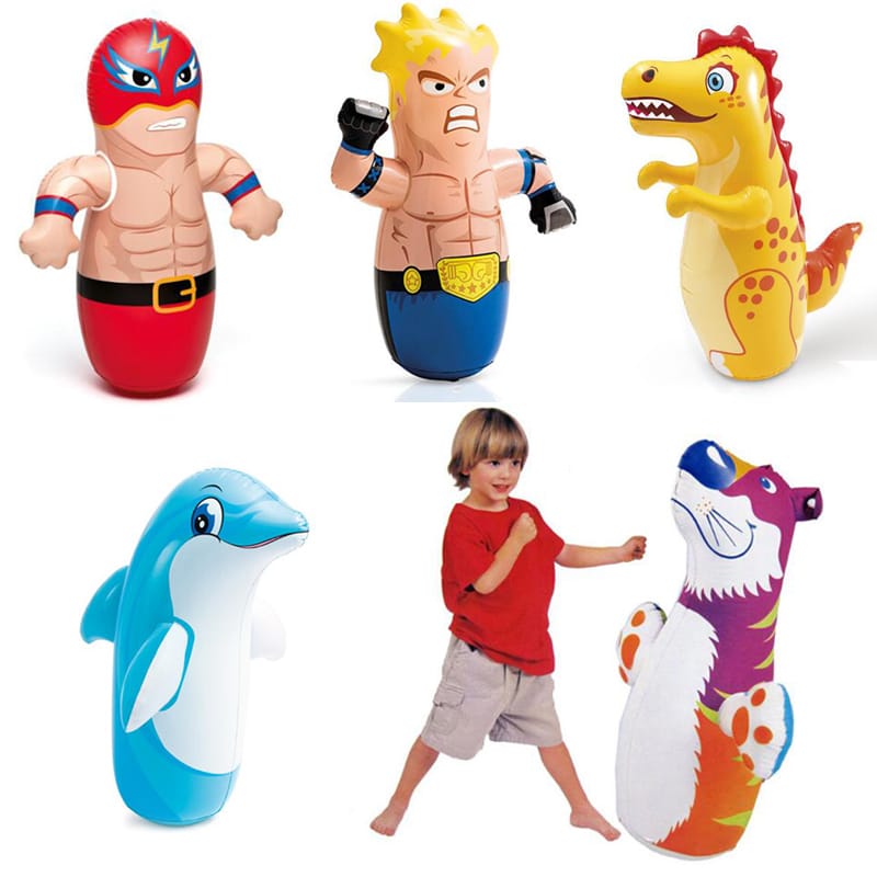 Bobby Inflatable Boxing wrestling Inflatable Punching Bag Children Games Toy For Boys Girls